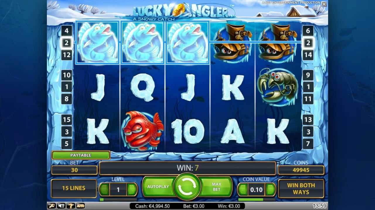 Lucky Angler A Snowy Catch Free Play Slot Lucky Angler A Snowy Catch Free Play Slot